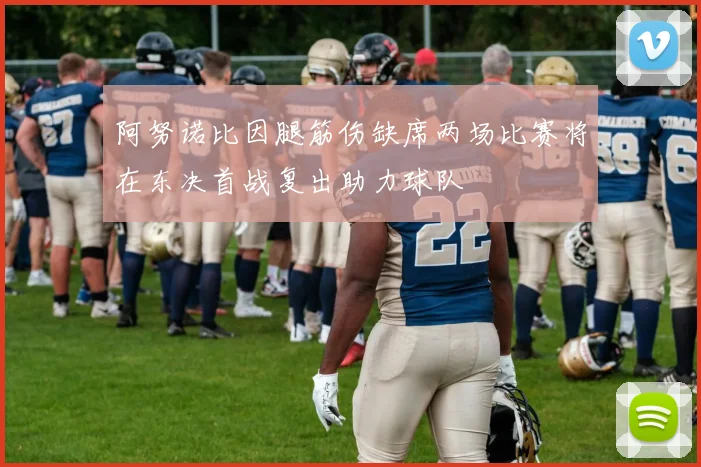 阿努诺比因腿筋伤缺席两场比赛将在东决首战复出助力球队